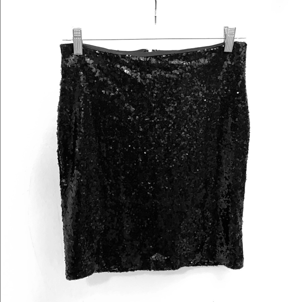Sequin mini skirt